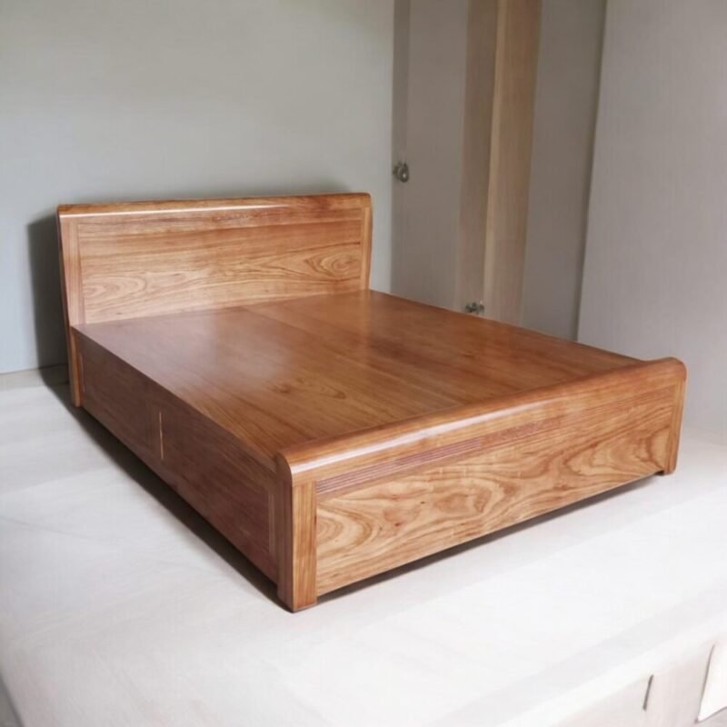 5 mẫu giường gỗ sồi nga 1m6 đẹp tại TPHCM