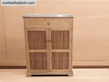 Tủ giày gỗ 2 cánh