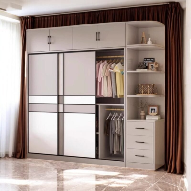 6 mẫu tủ đựng quần áo tại TPHCM tiện lợi đẹp rẻ