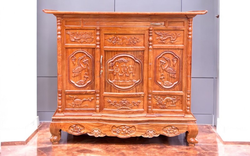 3 Mẫu tủ thờ đẹp cho mọi không gian 2 3 mẫu tủ thờ đẹp phù hợp với mọi không gian thờ cúng