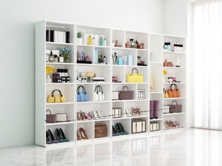 6 Cách Sắp Xếp Tủ Bày Hàng Gọn Gàng Và Khoa Học