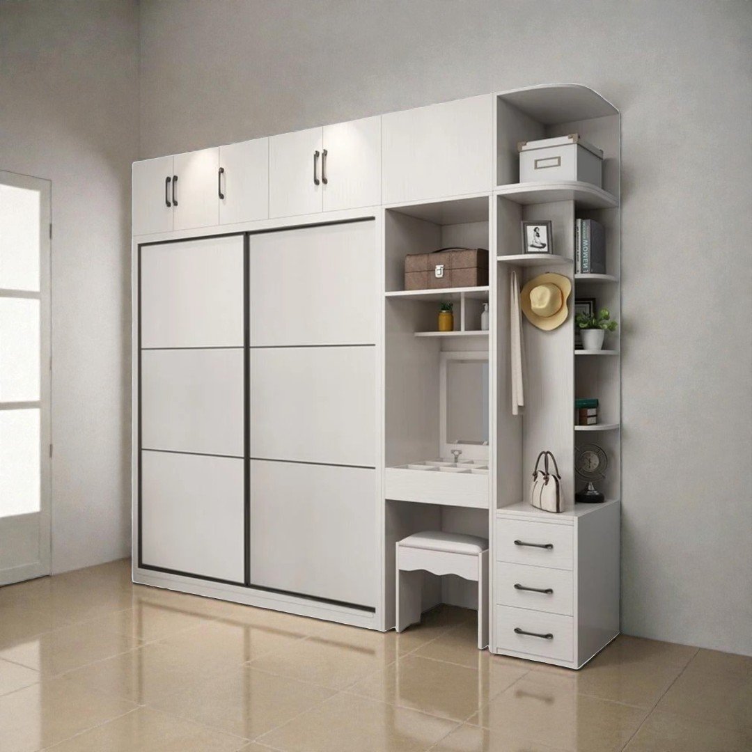 Mẫu tủ quần áo đẹp gỗ tự nhiên cao cấp