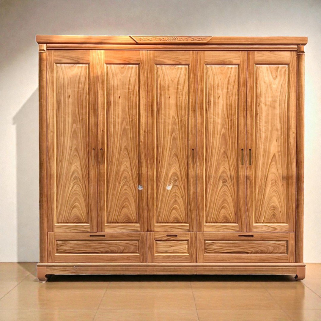 Tủ quần áo gỗ tự nhiên