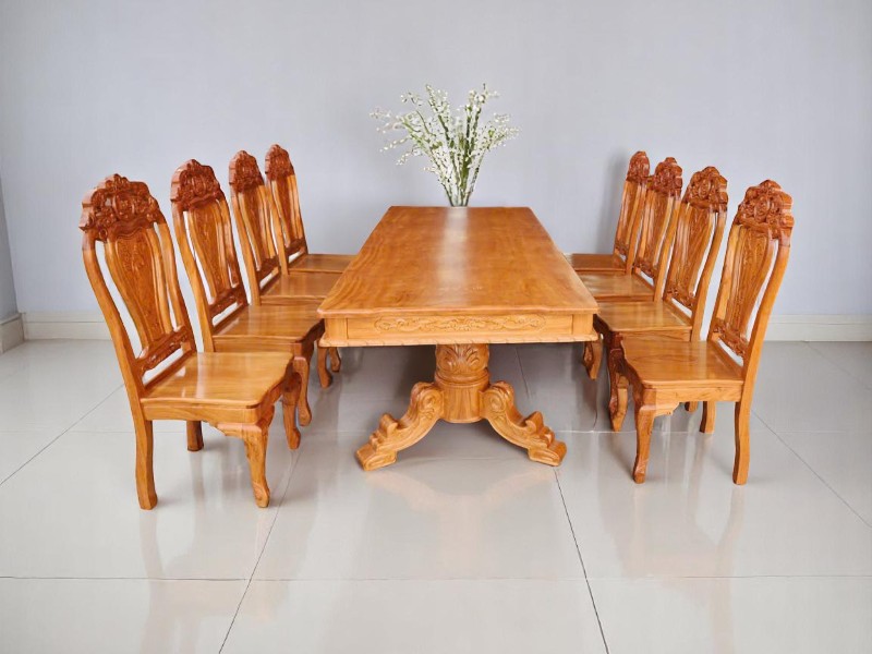 5 lời khuyên mua bàn ăn gỗ tiết kiệm chi phí 6 5 lời khuyên mua bàn ăn gỗ tiết kiệm chi phí