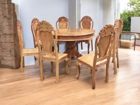 Bộ bàn ăn 6 ghế tại TPHCM mang lại sự tiện nghi cho gia đình