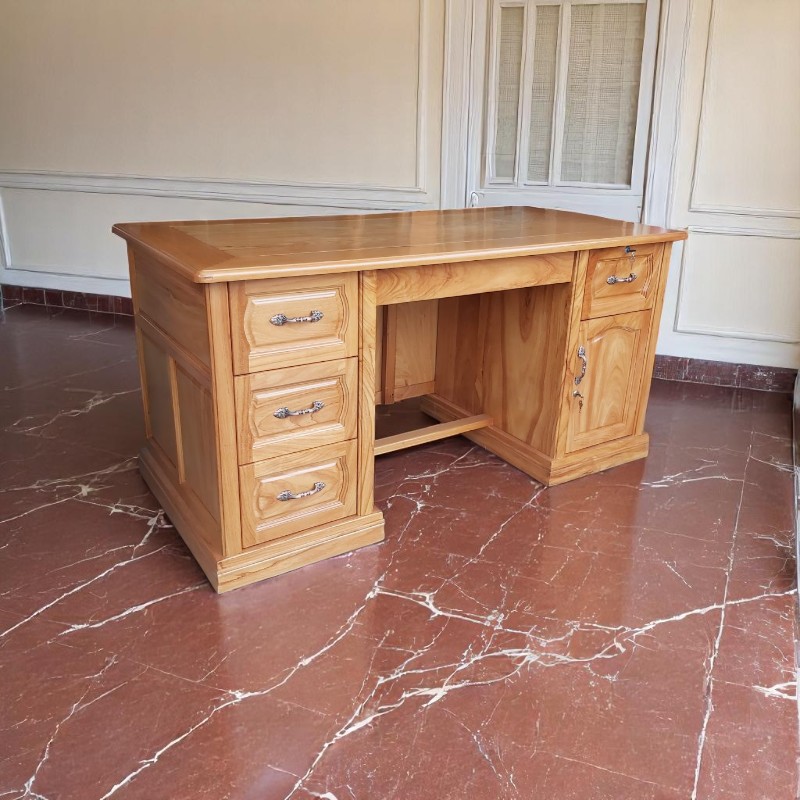 4 bàn giám đốc hiện đại nâng tầm không gian lãnh đạo 6 Bàn giám đốc hiện đại