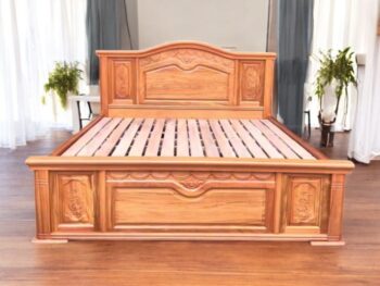 Mẫu giường gỗ đẹp tại quận 2 sang trọng bền đẹp