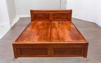 Giường ngủ gỗ óc chó tại Quận 7 sang trọng