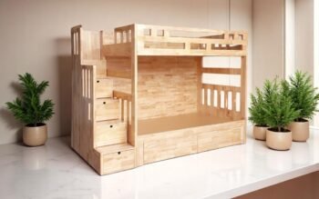 Mẹo tiết kiệm không gian với giường tầng