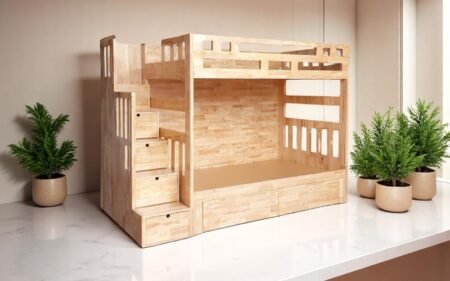 Mẹo tiết kiệm không gian với giường tầng