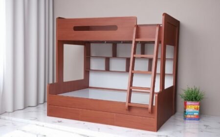 Giường tầng cho bé tại quận 8 nhỏ gọn dễ thương