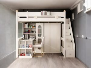 Giường tầng gỗ tại quận 10 bền đẹp tiết kiệm không gian