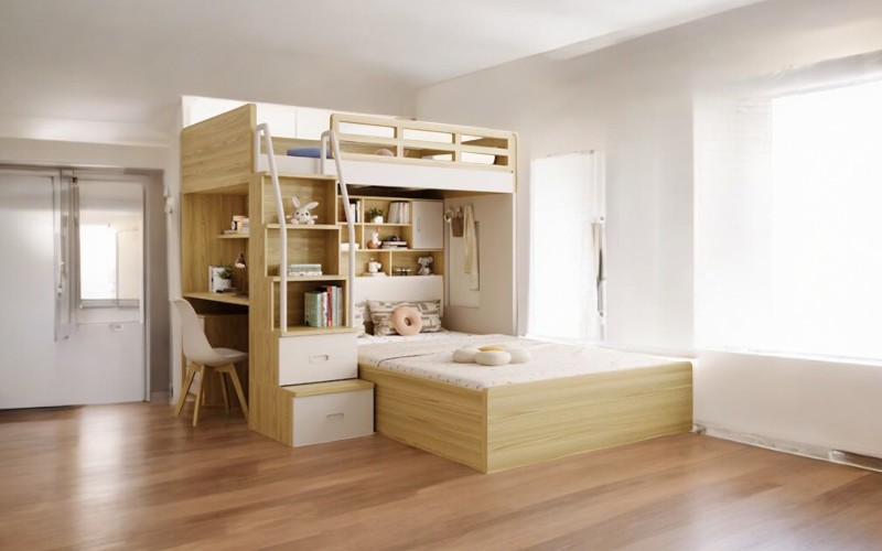 Giường 2 tầng tại quận 6 tiết kiệm không gian tối đa 5 Giường 2 tầng tại quận 6 tiết kiệm không gian tối đa