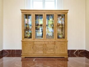 Mẫu tủ rượu đẹp bằng gỗ