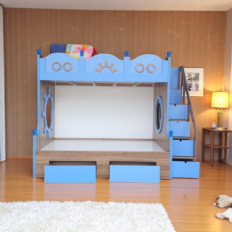 Thiết kế giường tầng cho phòng nhỏ đẹp gọn gàng 5 Thiết kế giường tầng cho phòng nhỏ