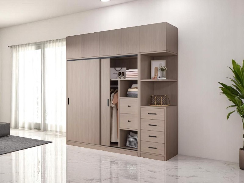 6 Hướng dẫn chọn tủ quần áo cho phòng ngủ nhỏ 5 6 Hướng dẫn chọn tủ quần áo cho phòng ngủ nhỏ