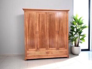 Tủ quần áo gỗ tự nhiên bền đẹp giá rẻ nhất