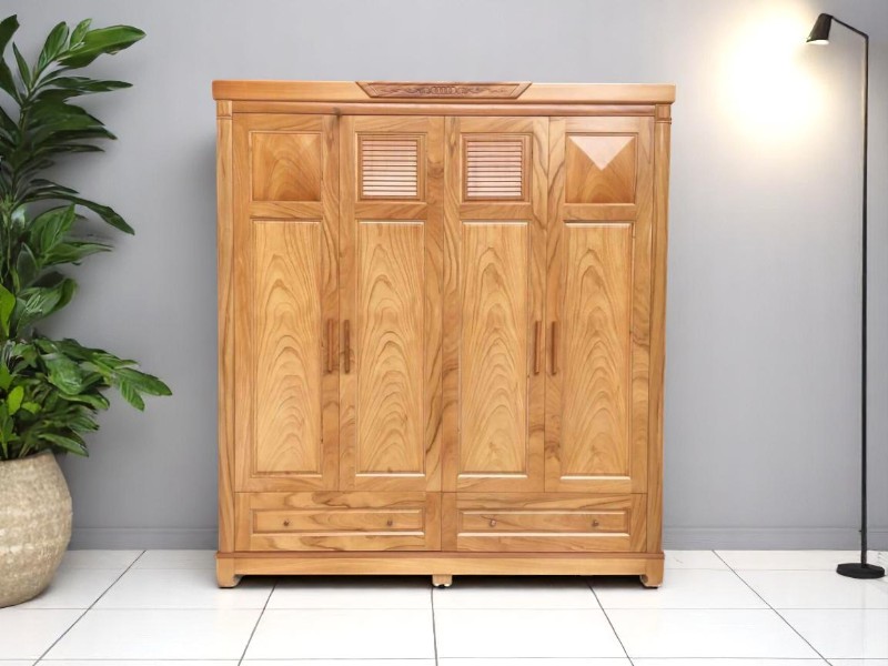 Lợi ích của tủ quần áo gỗ sồi trong việc bảo quản 3 Lợi ích của tủ quần áo gỗ sồi