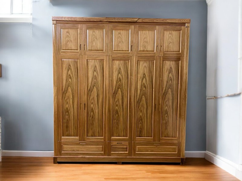 Mẫu tủ quần áo gỗ tự nhiên 4 cánh tại TPHCM đẹp bền 2 Mẫu tủ quần áo gỗ tự nhiên 4 cánh tại TPHCM đẹp bền