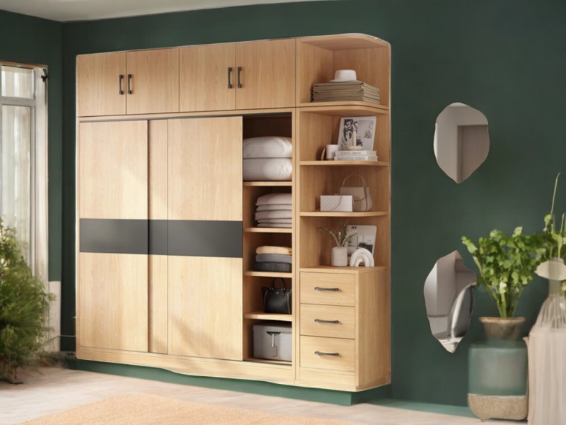Tủ quần áo cửa lùa tại TPHCM đẹp sang 4 Tủ quần áo cửa lùa tại TPHCM đẹp sang