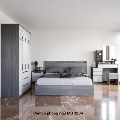 Combo giường tủ phòng ngủ