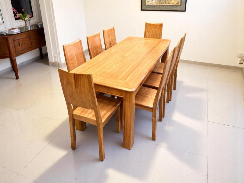 Bàn ăn gỗ tại Quận 1 đẹp sang trọng giá tốt 2 Bàn ăn gỗ tại Quận 1