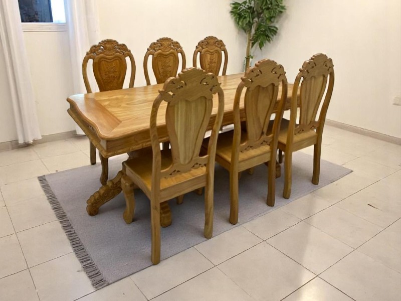 Bàn ăn gỗ tại Quận 6 thiết kế đẹp giá phải chăng 7 Bàn ăn gỗ tại Quận 6