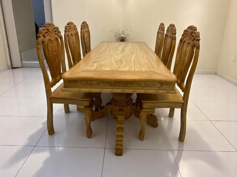 Bàn ăn gỗ tại Quận 6 thiết kế đẹp giá phải chăng 6 Bàn ăn gỗ tại Quận 6
