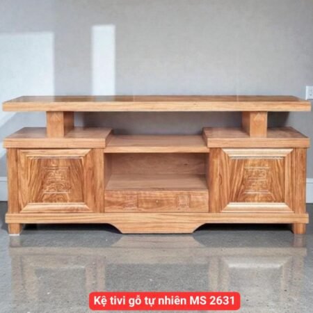 Kệ tivi gỗ tự nhiên MS 2631