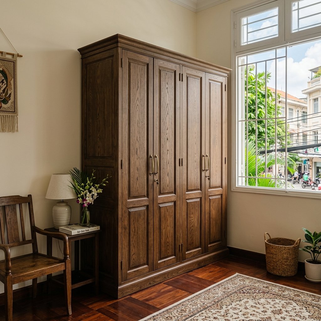 Mẫu tủ quần áo 3 cánh hiện đại bán chạy quận 3