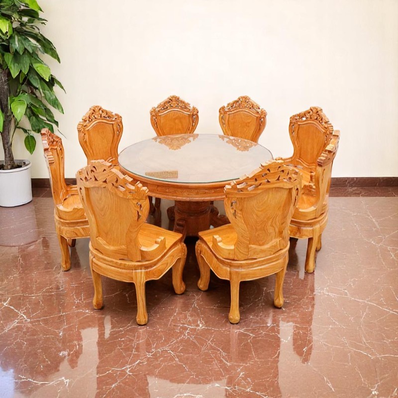 6 mẹo bố trí bàn ăn gỗ tối ưu giúp căn bếp thêm sang trọng 5 Mẹo bố trí bàn ăn gỗ tối ưu