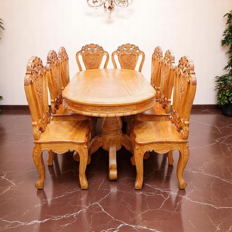 6 mẹo bố trí bàn ăn gỗ tối ưu giúp căn bếp thêm sang trọng 4 Mẹo bố trí bàn ăn gỗ tối ưu