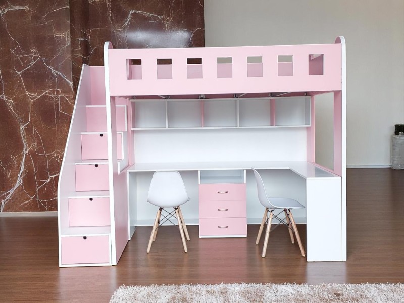 7 mẹo sắp xếp giường tầng cho phòng nhỏ tiện nghi, thoáng đãng 2 Mẹo sắp xếp giường tầng cho phòng nhỏ