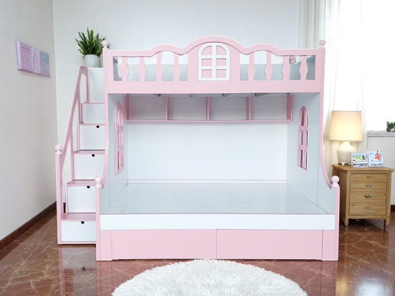 7 mẹo sắp xếp giường tầng cho phòng nhỏ tiện nghi, thoáng đãng 3 Mẹo sắp xếp giường tầng cho phòng nhỏ
