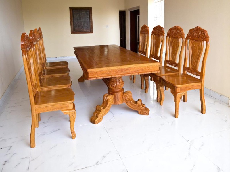 Mua bàn ăn gỗ tại quận 4 giá tốt thiết kế sang trọng 6 Mua bàn ăn gỗ tại quận 4