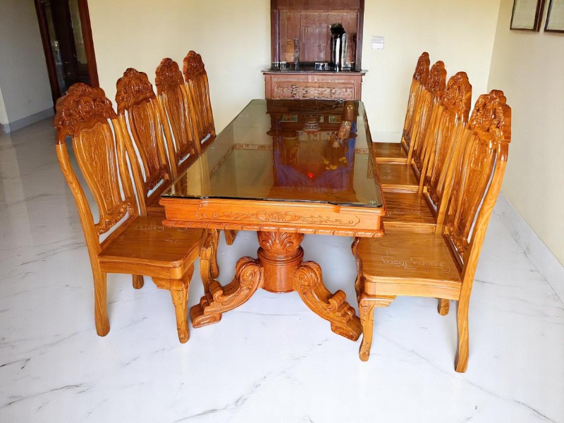 Mua bàn ăn gỗ tại quận 4 giá tốt thiết kế sang trọng 5 Mua bàn ăn gỗ tại quận 4