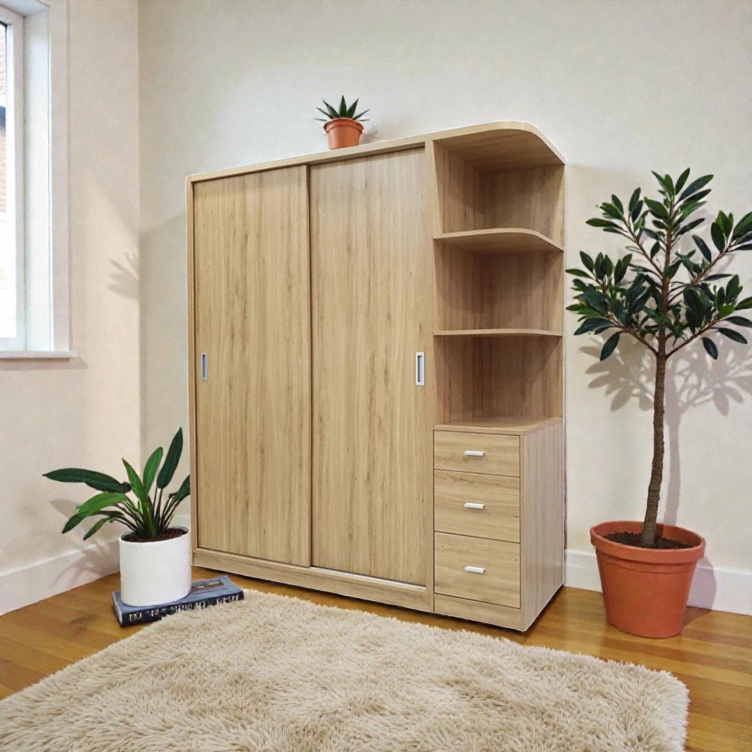 Tủ quần áo 4 cánh gỗ sồi cao cấp tại quận 3