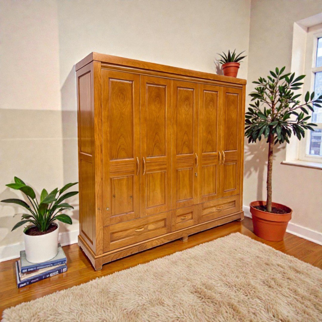 Tủ quần áo gỗ công nghiệp MDF phủ melamine quận 3