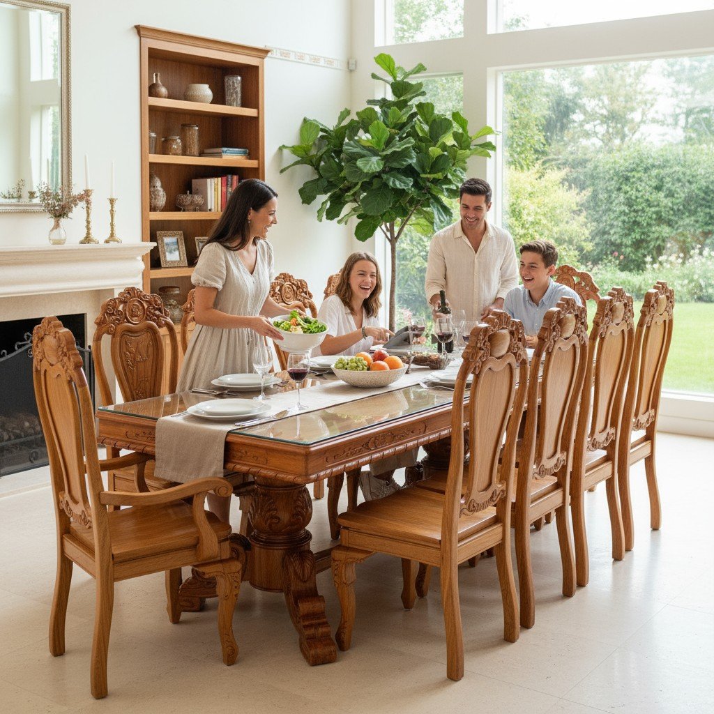 Kinh nghiệm mua bàn ăn gỗ