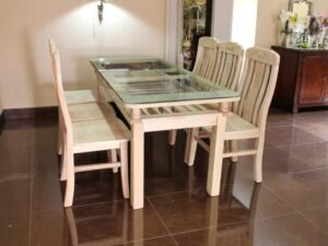 Mẫu bàn ăn gỗ đẹp