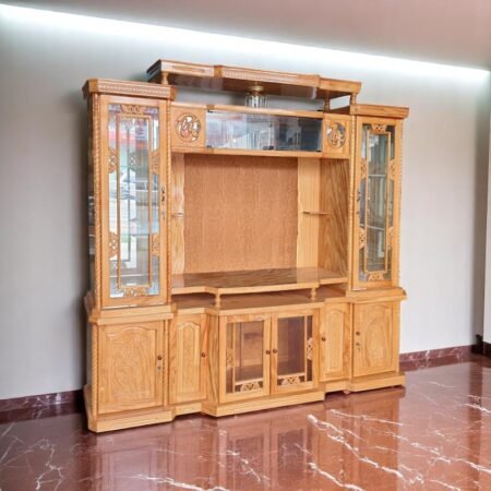 Kệ tivi kết hợp tủ rượu hiện đại