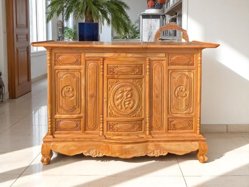 3 mẹo chống ẩm cho tủ thờ gỗ
