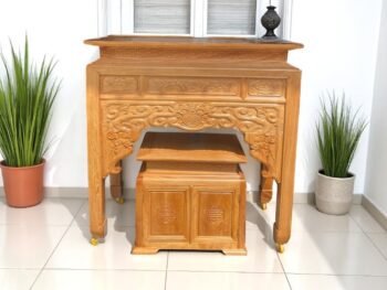 5 cách bố trí đèn cho tủ thờ