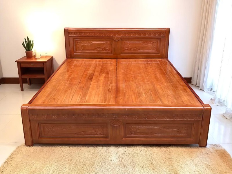 5 lợi ích khi dùng giường gỗ tự nhiên