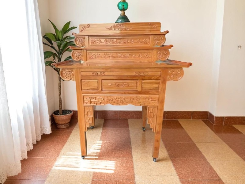 6 bước bảo quản tủ thờ đúng cách