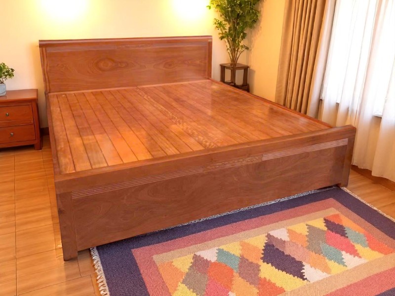 6 bước chọn giường gỗ bền chắc