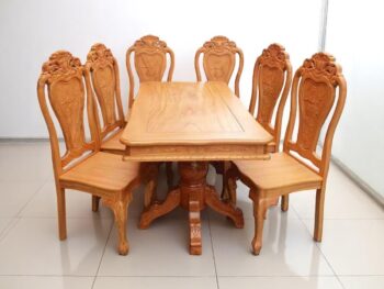 7 cách chọn bàn ăn gỗ tự nhiên