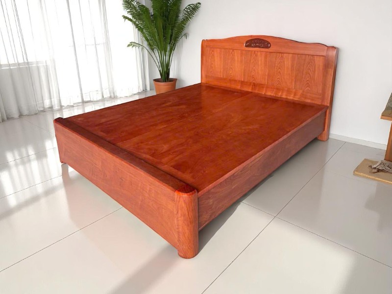 8 cách kê giường gỗ hợp phong thủy