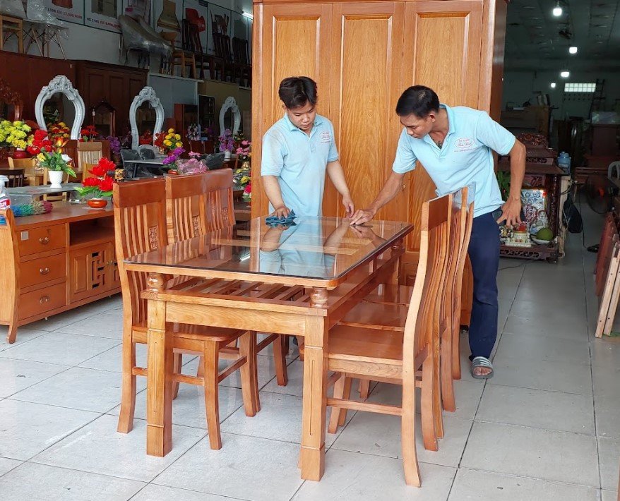 3 kinh nghiện chọn mua bàn ăn gỗ tại Quận Phú Nhuận Bàn ăn gỗ tại Nội Thất Thái Bình