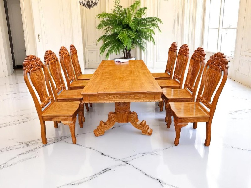 Bàn ăn gỗ tại Quận 12 2 Bàn ăn gỗ tại Quận 12
